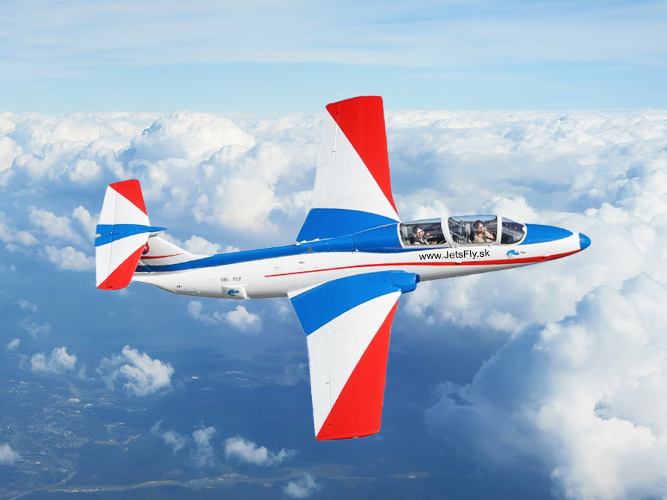 Súkromný akrobatický let – Aero L-29 Delfín (1 osoba)